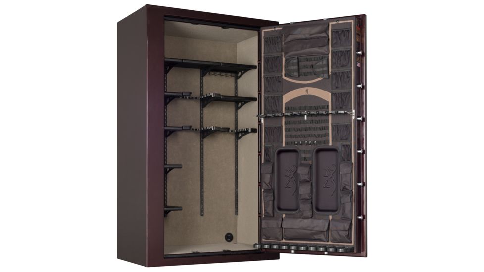 Browning Safes Silver Tall Wide SR49T Gun Safe,72x43x25in,Two-Tone 1601100153