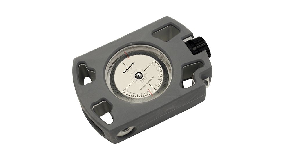 Brunton Omnislope Aluminum Compass, 2.5in. x 3.5in. x 0.5in. 196554