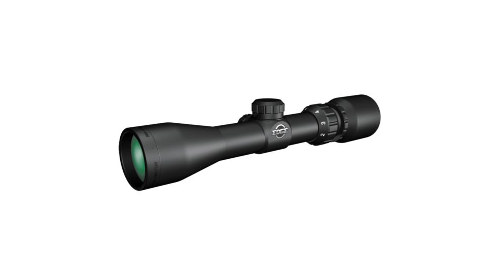 BSA Optics Edge 2-7x32 Duplex Reticle Pistol Scope, Matte Black - PS27X32
