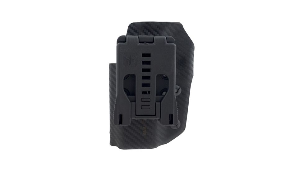Black Scorpion Outdoor Gear IDPA Pro Competition Holster, Glock 17, Right Hand, Carbon Fiber Finish, HC03-IDPA-GL17RH