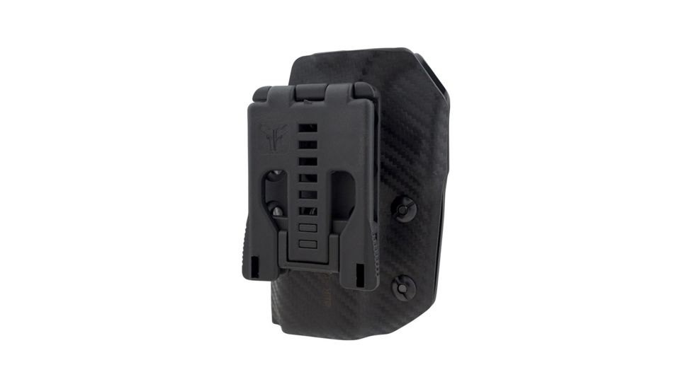 Black Scorpion Outdoor Gear IDPA Pro Competition Holster, Glock 17, Right Hand, Carbon Fiber Finish, HC03-IDPA-GL17RH