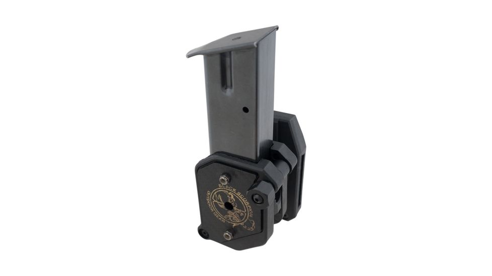 Black Scorpion Outdoor Gear USPSA First Stage Holster / Shooting Belt Combo, Black, Large, CO09-MP01H06+BTLBK