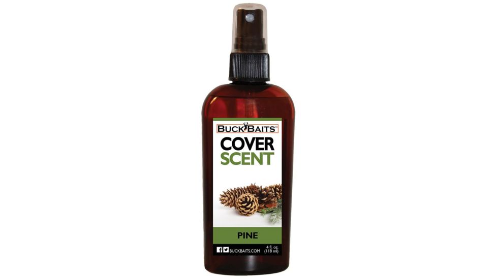 Buck Baits Cover Scent Pine, Brown, 4 oz., BBCS4PINE