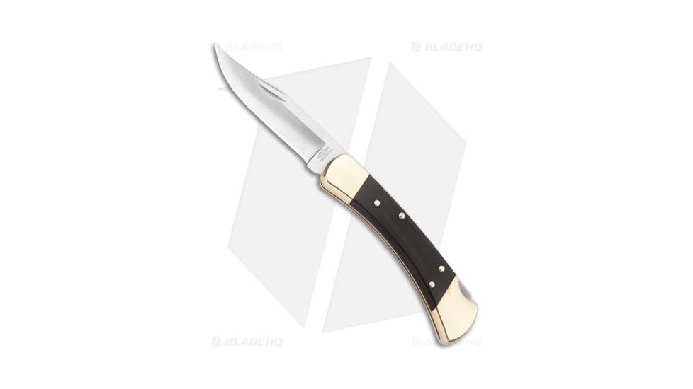 Buck Knives 110 60th Ann. Manual Folding Knife, 3.75in, CPM MagnaCut, Clip Point Blade, Wood Wood Handle, Steel/Wood, 8.625in, BHQ-207255