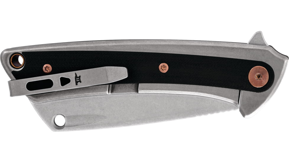 Buck Knives 263 HiLine Knife, 3.25in, D2 Stainless Steel, Straight, Aluminum, Satin, 0263GYSB/13243