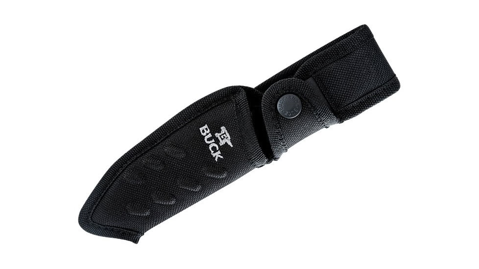 Buck Knives 657 Pursuit Pro Large Knife, 4.5in S35VN Guthook Satin Blade, Versaflex Orange/Black Handle, 0657ORG