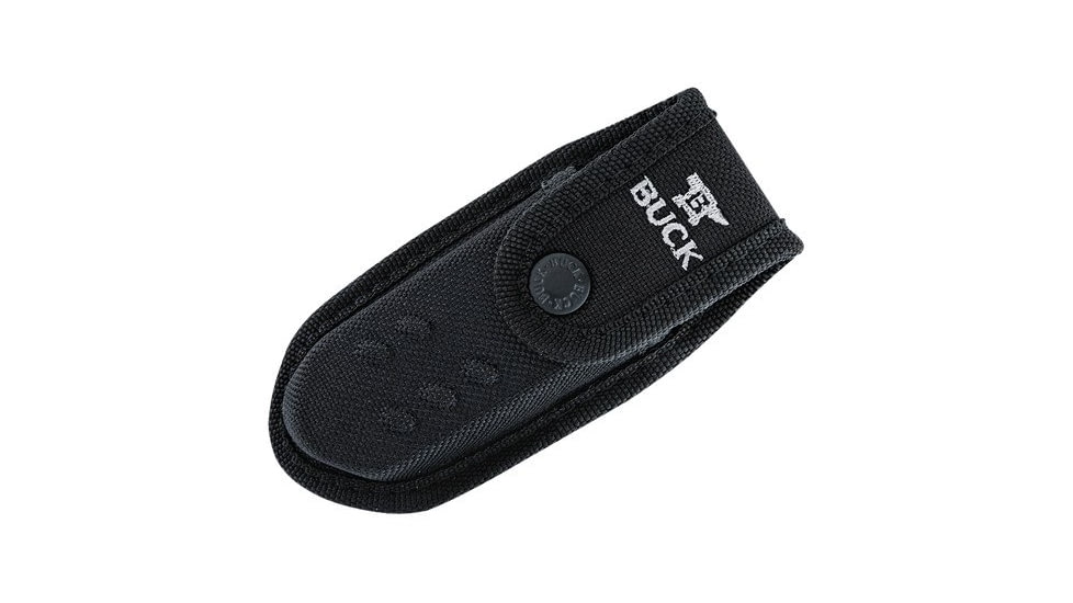 Buck Knives 660 Pursuit Pro Large FoldingKnife, 3.6in S35VN Guthook Satin Blade, Versaflex Orange/Black Handle, 12755