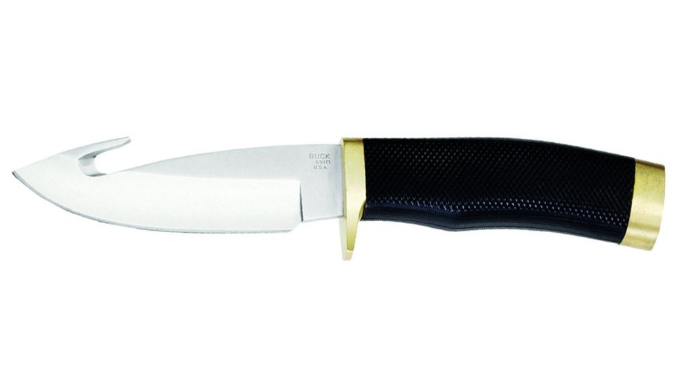 Buck Knives Buck Zipper Fixed Knife, Rubber, Box, 0691BKG2607