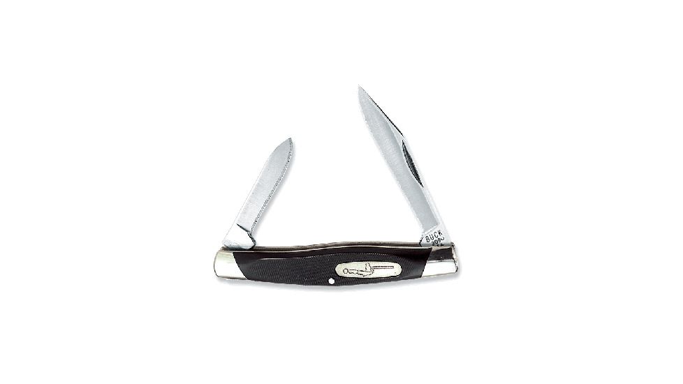 Buck Knives Companion Folding Knife, Charcoal Dw, Cc Clam, 0309GYS3192