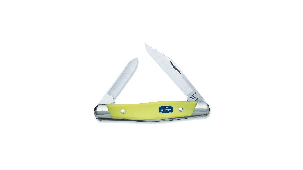 Buck Knives Companion Folding Knife Classic Yllw, Cc Clam, 0309YWS3370