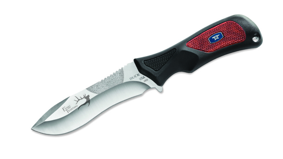 Buck Knives Family Traditions Adrenaline Folding Knife - Pro, Rosewood Handle w/PakLite Guthook 0088RWSHH