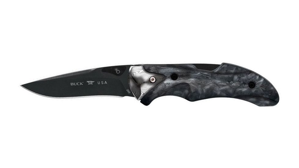 Buck Knives Fluid X1 Fixed Blade Knife, 3 1/8in S35VN Steel Blade, 0289CFSLE