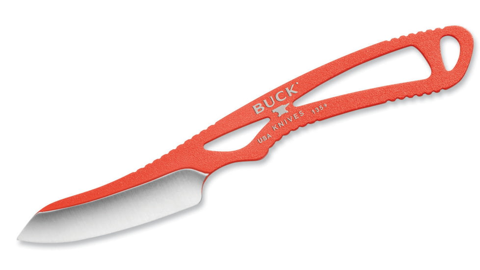 Buck Knives PakLite Caper Knife, Orange Traction Coat, 0135ORS