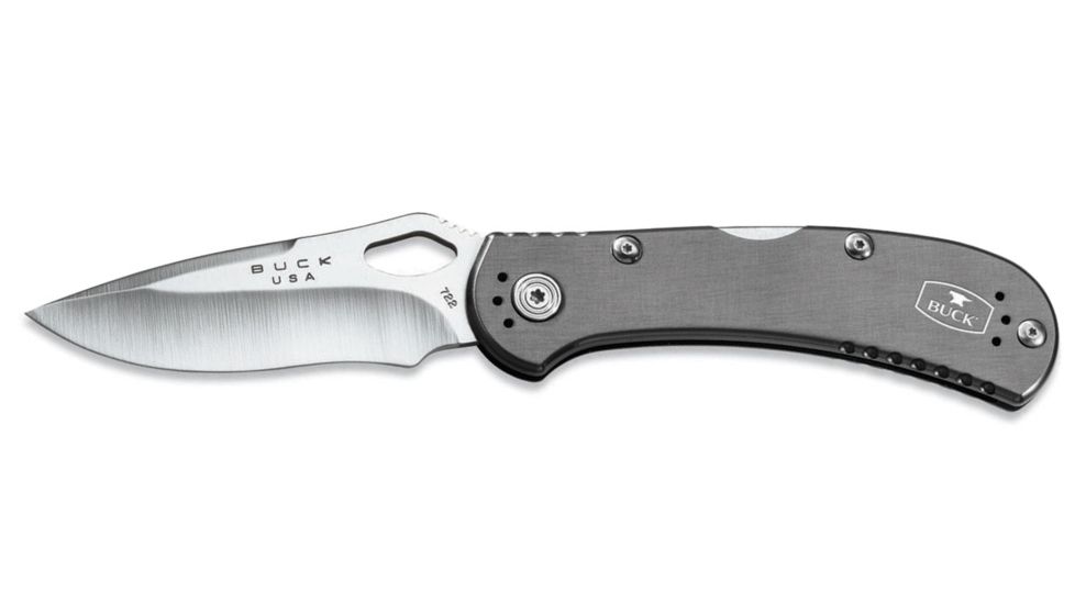 Buck Knives Spitfire Folding Pocket Knife, Grey 0722GYS1