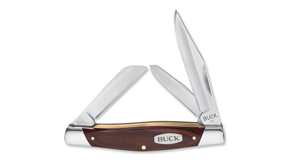 Buck Knives Stockman Folding Knife, 301, Rosewood Dymondwood Handle, 0371BRS5718