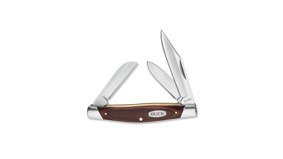 Buck Knives Stockman Folding Knife, 301, Rosewood Dymondwood Handle, 0371BRS5718