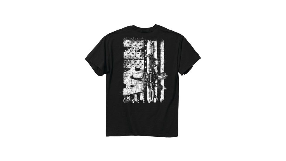 Buck Wear T-shirt ''nra Grit'' S-sleeve Black Lrg