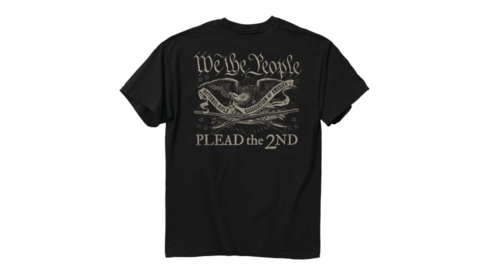 Buck Wear NRA We Plead The 2nd T-Shirt - Men's, 2XL, Black, 78432X