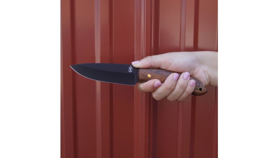 BucknBear Tactical Hunter with High Carbon Blade, Black, Brown, BNB139790