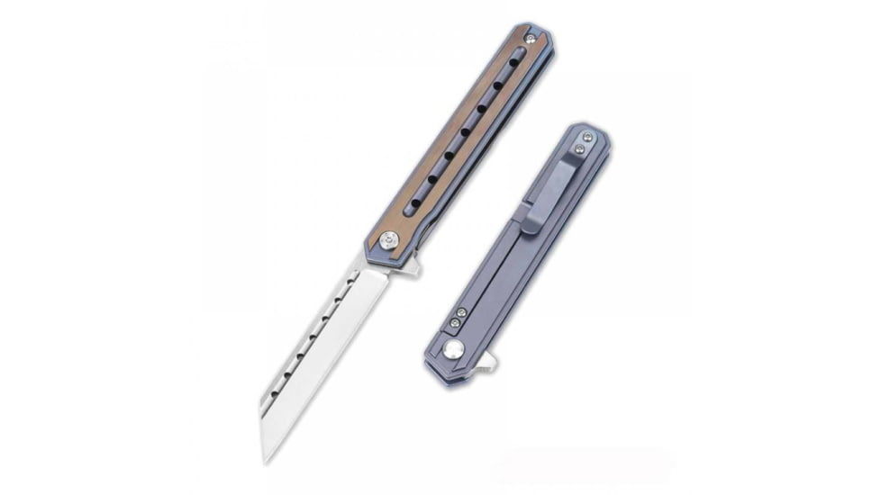 BucknBear Thunderbird Framelock Folding Knife, 3.5in, VG10 Damascus, G10 Handle, BNB1939D