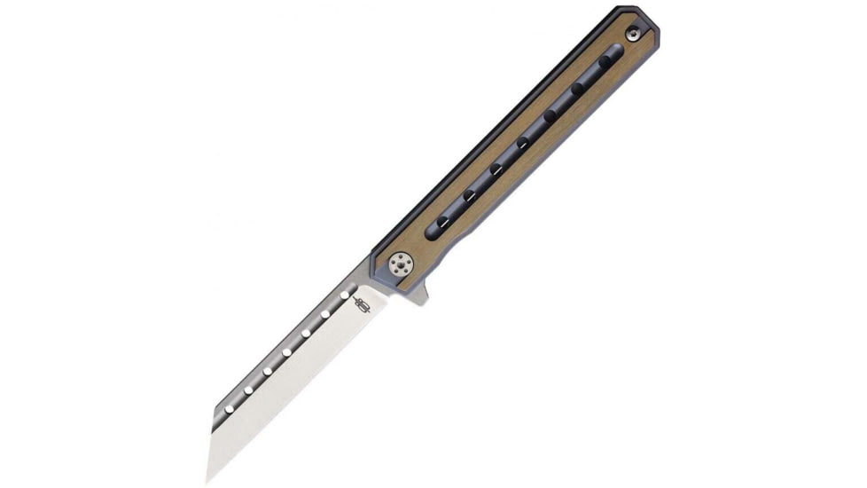 BucknBear Thunderbird Framelock Folding Knife, 3.5in, VG10 Damascus, G10 Handle, BNB1939D