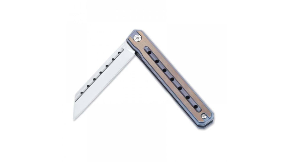 BucknBear Thunderbird Framelock Folding Knife, 3.5in, VG10 Damascus, G10 Handle, BNB1939D
