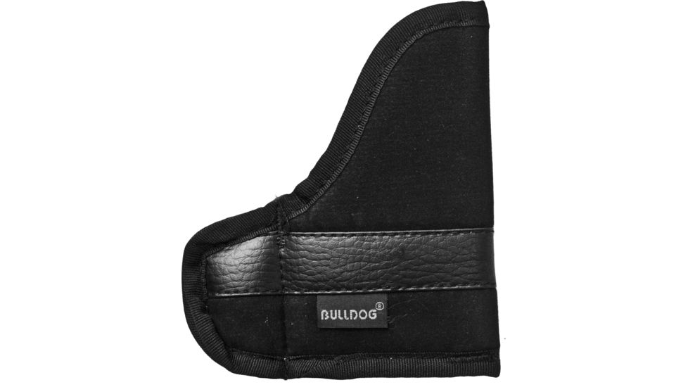 Bulldog Cases &amp; Vaults Black Inside the Pocket Holster, Ambidextrous, Small Frame Handguns BD-IPS