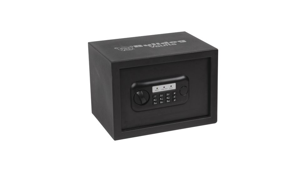 Bulldog Cases &amp; Vaults Standard Digital Pistol Vault Exterior Dimensions 10x13.5x10 Inches
