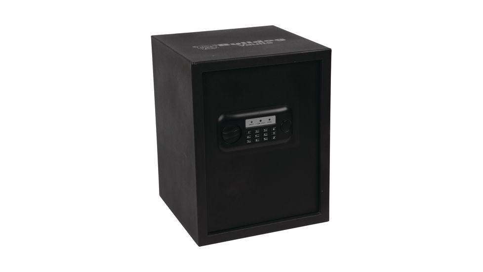 Bulldog Cases &amp; Vaults Standard Digital Pistol Vault Exterior Dimensions 17.5x13.5x13.5 Inches