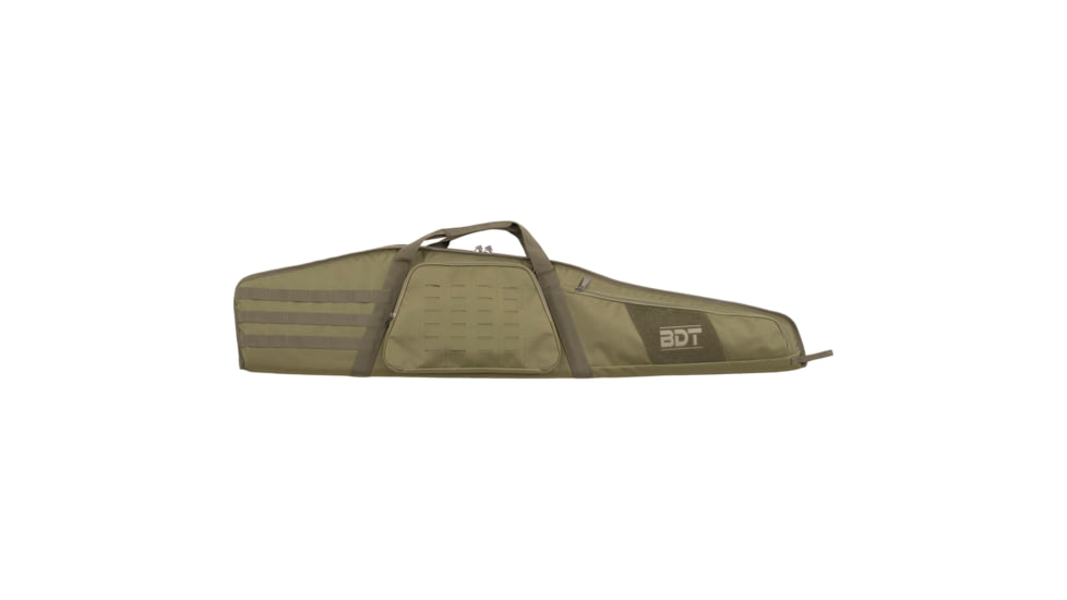 Bulldog Cases &amp; Vaults Deluxe Suppressor Rifle Case, 48in, Green, BDT70-48G
