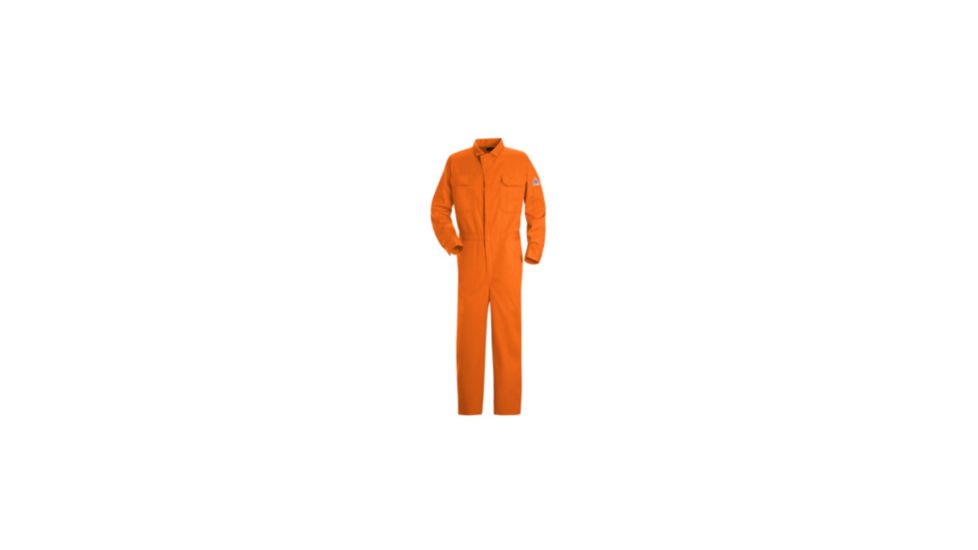 Bulwark Deluxe Contractor Coverall, Excel FR, ORANGE, LN50 CED2ORLN50
