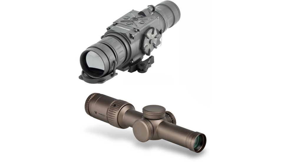 Armasight Apollo Thermal Imaging Clip-On System 42mm Lens ,324x256 Core 30 Hz W/ $600 Off Vortex Razor HD Gen II 1-6x24 Rifle Scope with JM-1 BDC Reticle MOA