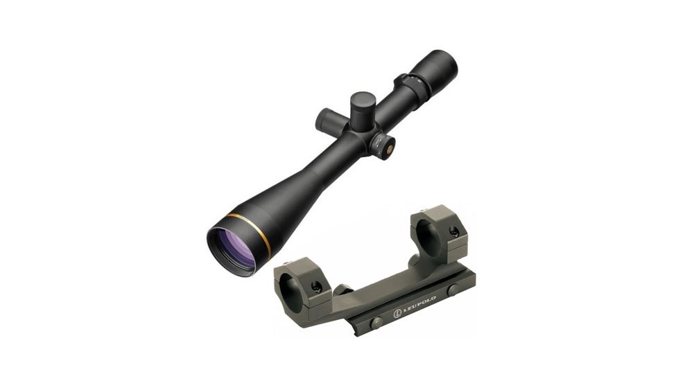 Leupold VX-3i  6.5-20x50mm (30mm) Side Focus CDS Target Matte Fine Duplex 170714 w/ Mark 2 Integrated Mount System, 30mm Ring 170714-KIT1