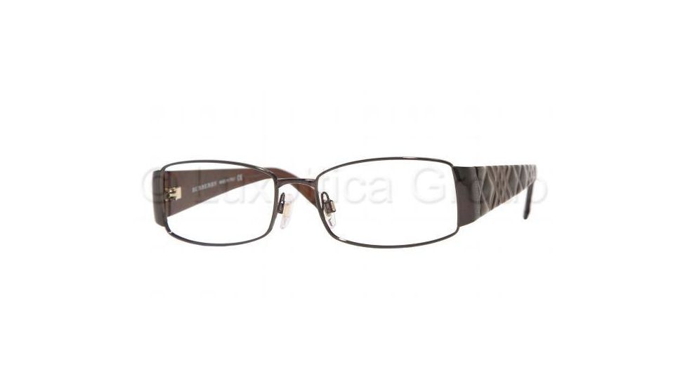 Burberry BE1064 Bifocal Eyeglasses Dark Brown Frame / 51 mm Prescription Lenses, 1031-5116