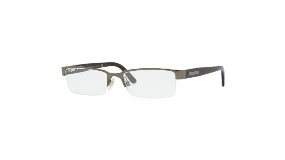 Burberry BE 1156 Eyeglasses Styles Dark Violet Frame w/Non-Rx 52 mm Diameter Lenses, 1079-5217