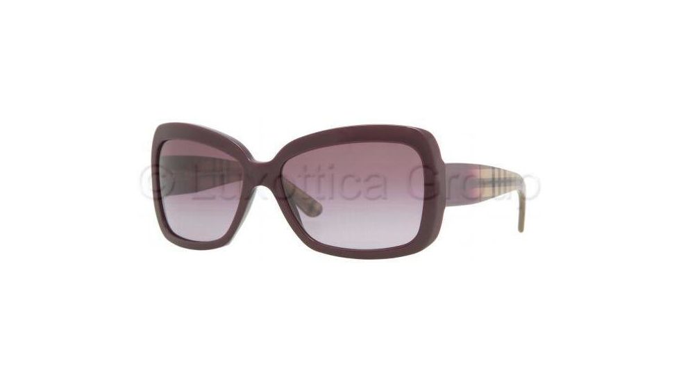Burberry BE4074 Bifocal Sunglasses - Plum Violet Frame / 58 mm Prescription Lenses, 31388H-5815