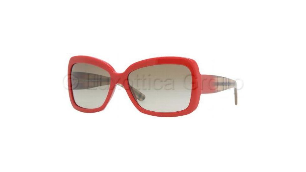 Burberry BE4074 Bifocal Sunglasses - Red Frame / 58 mm Prescription Lenses, 320113-5815