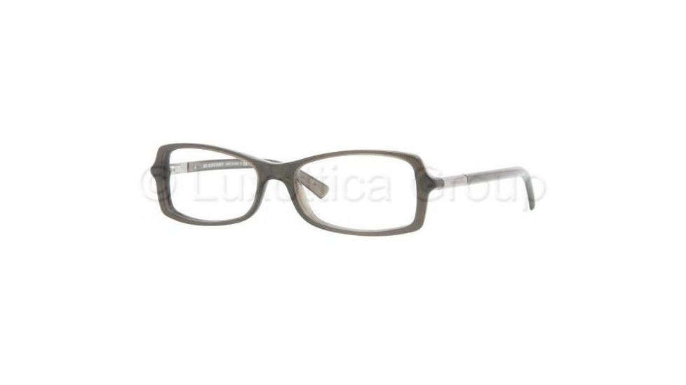 Burberry BE2083 Progressive Prescription Eyeglasses 3227-5215 - Striped Gray 