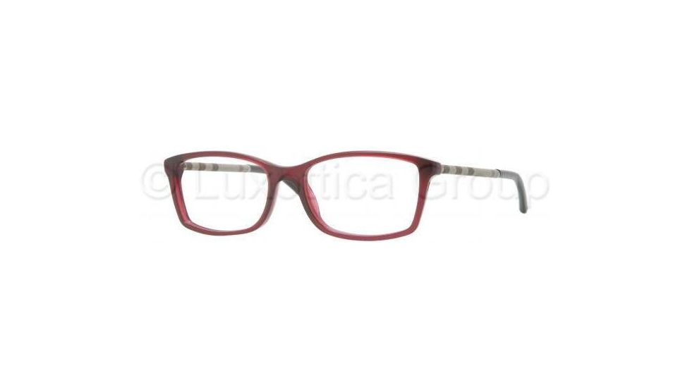 Burberry BE2120 Single Vision Prescription Eyeglasses 3014-5316 - Plum Frame