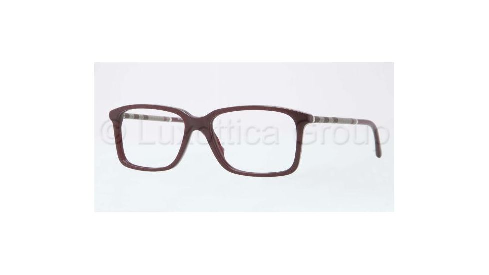 Burberry BE2137 Bifocal Prescription Eyeglasses 3265-5316 - Dark Violet Frame