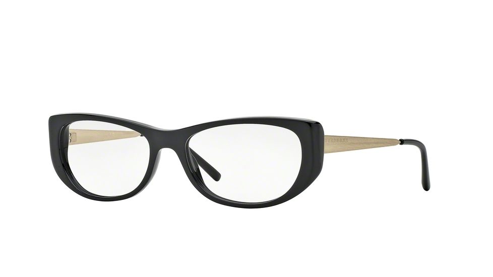 Burberry BE2168 Bifocal Prescription Eyeglasses 3001-51 - Black Frame