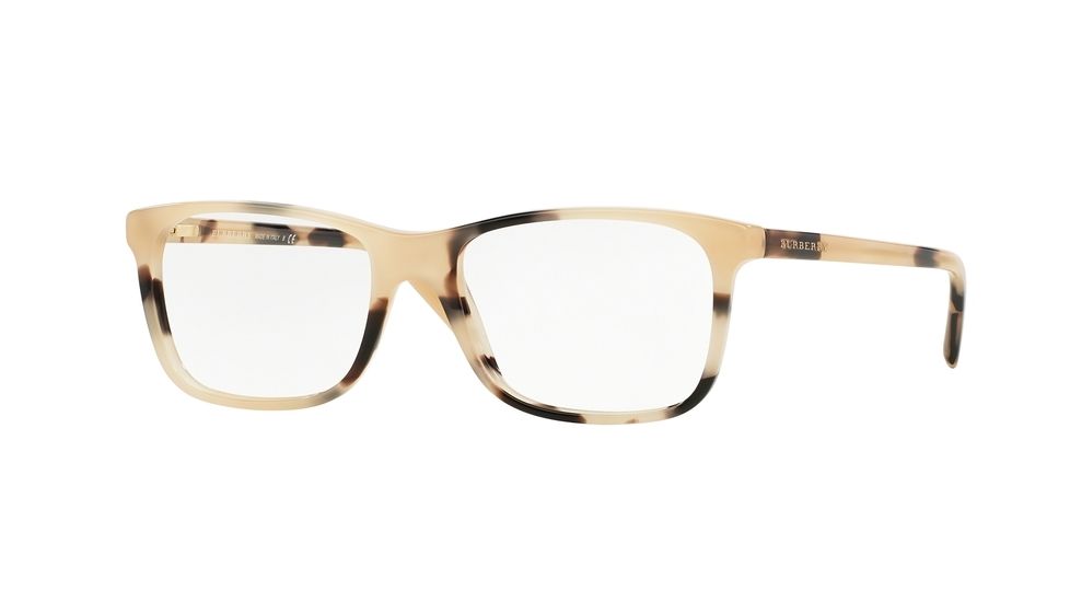 Burberry BE2178 Bifocal Prescription Eyeglasses 3501-55 - Light Horn Frame