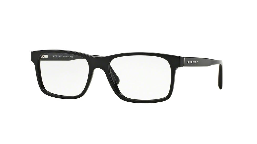 Burberry BE2198 Progressive Prescription Eyeglasses 3001-53 - Black Frame