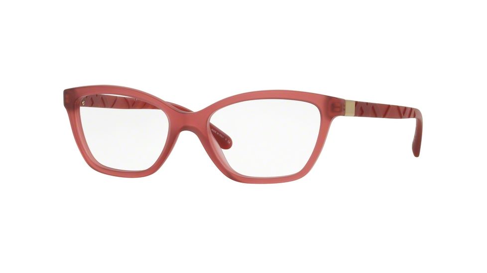 Burberry BE2221F Bifocal Prescription Eyeglasses 3576-53 - Matte Red Frame