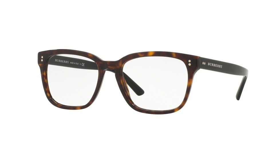 Burberry BE2225F Eyeglass Frames 3397-55 - Dark Havana Frame