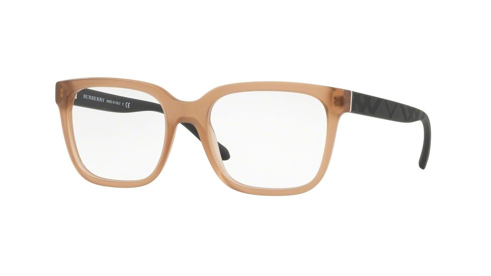 Burberry BE2262F Eyeglass Frames 3701-55 - Matte Brown Frame
