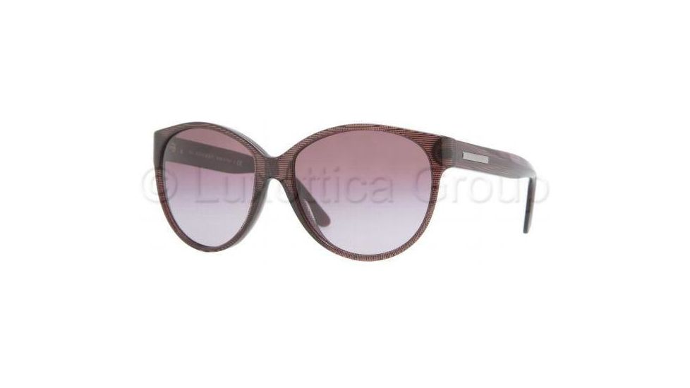 Burberry BE4088A Sunglasses 32248H-5716 - Striped Violet