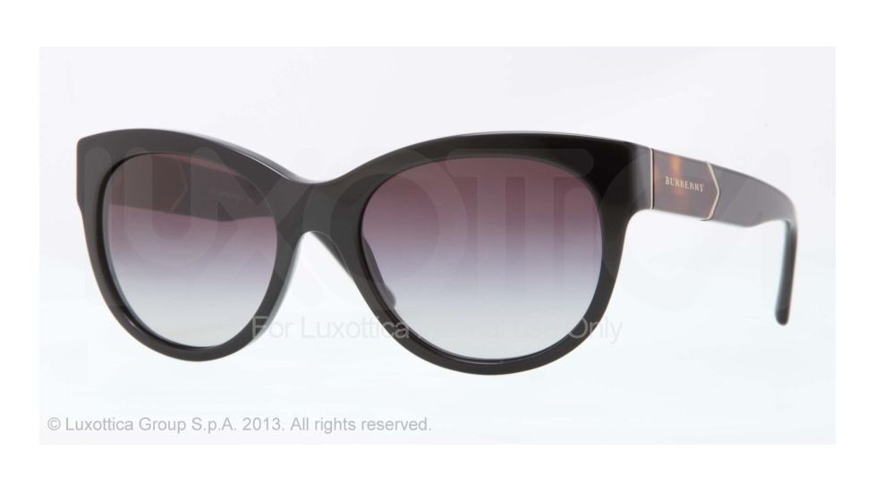Burberry BE4156 Bifocal Prescription Sunglasses BE4156-30018G-53 - Lens Diameter 53 mm, Frame Color Black