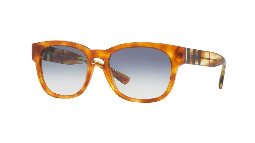 Burberry BE4226 Bifocal Prescription Sunglasses BE4226-360579-55 - Lens Diameter 55 mm, Frame Color Light Havana