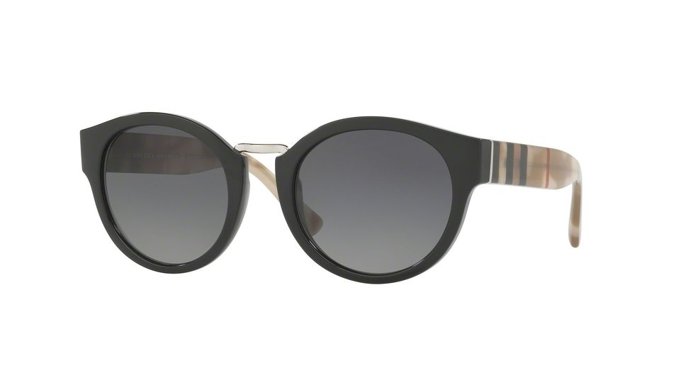 Burberry BE4227 Bifocal Prescription Sunglasses BE4227-3600T3-50 - Lens Diameter 50 mm, Frame Color Black